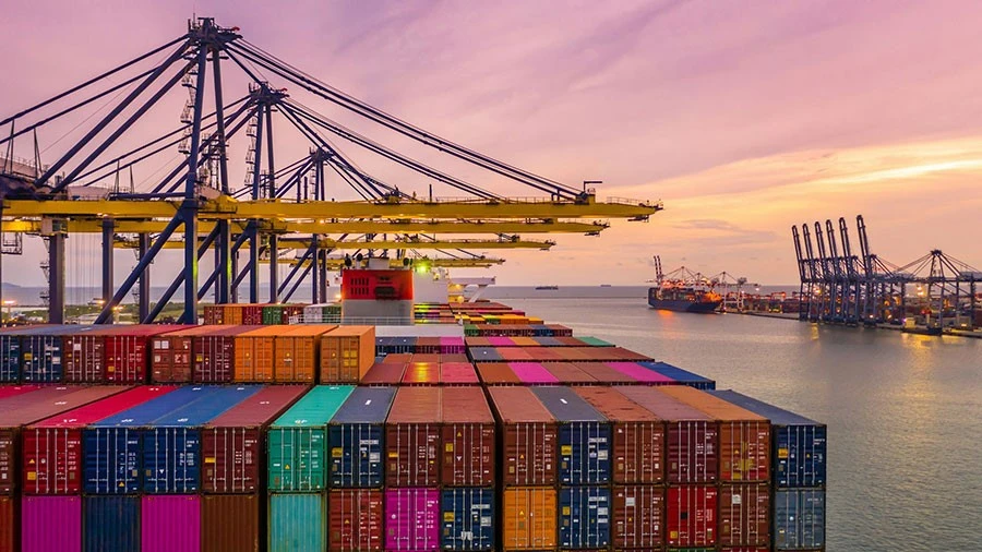 Container ship global business freight import export logistic transportation Container ship global business freight import export logistic transportation